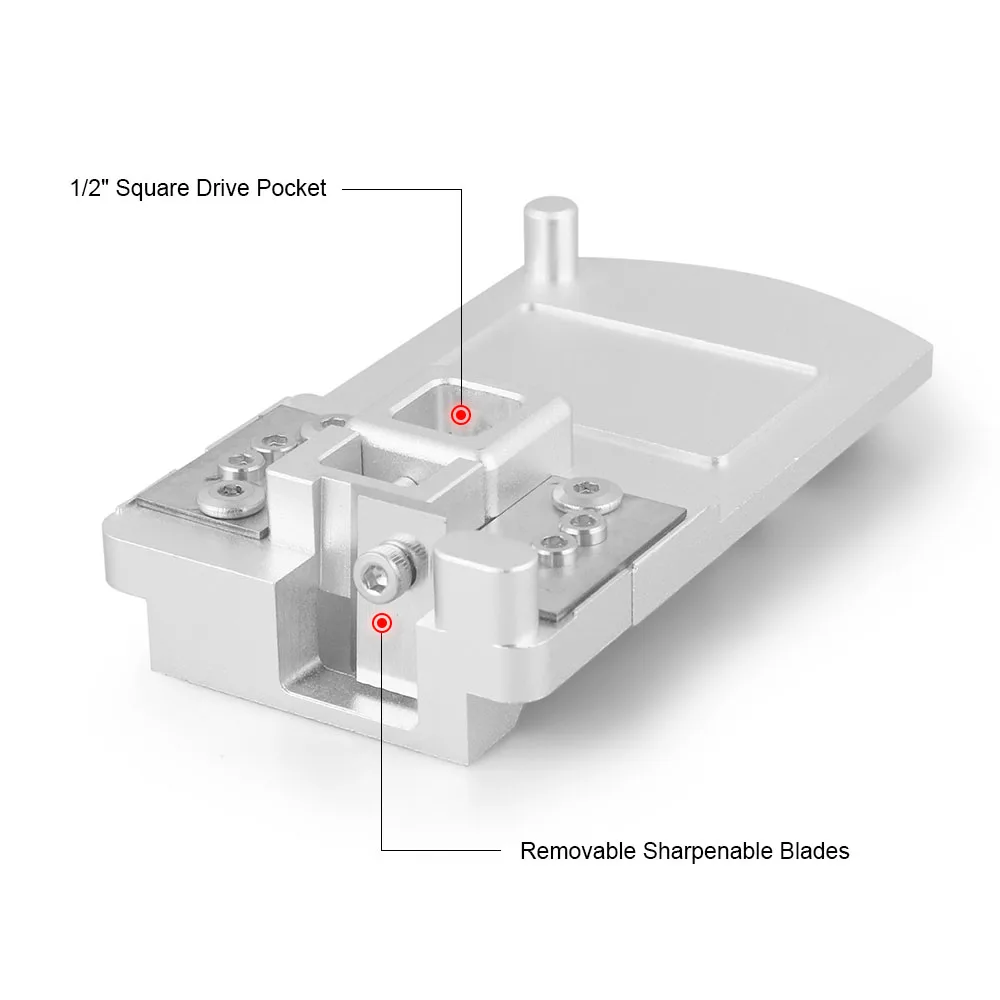 Deburring Tool for Plastic Pipe PVC Pipe Reamer Deburrs Six Pipe Sizes: 1 1/4-Inch - 4-Inch PVC Chamfer Tool