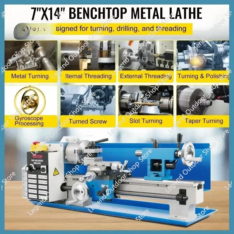 Mini Metal Lathe Machine 7