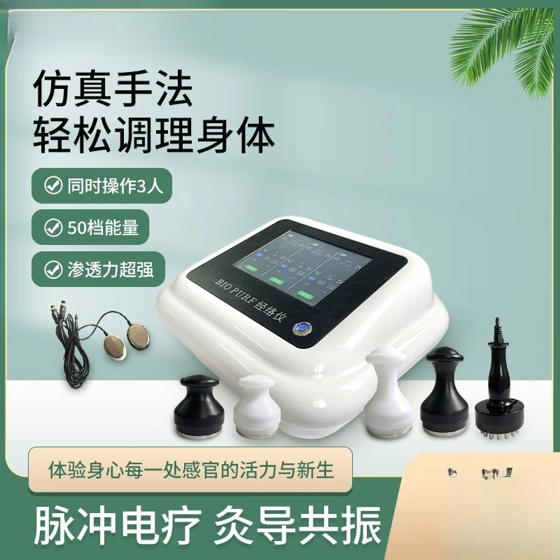 Touch Screen Pulse Dredge Meridian Nourishing Massage Tool