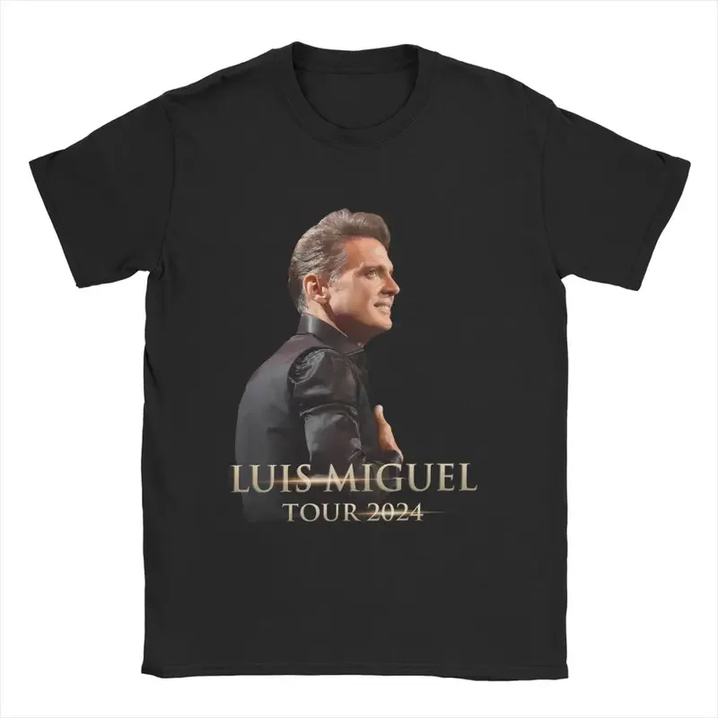 Y2K Summer Luis Miguel Tour 2024 For Men Women T Shirts Mucisian Hip Hop Apparel Unique Tee T-Shirt 100% Cotton Gift Clothing