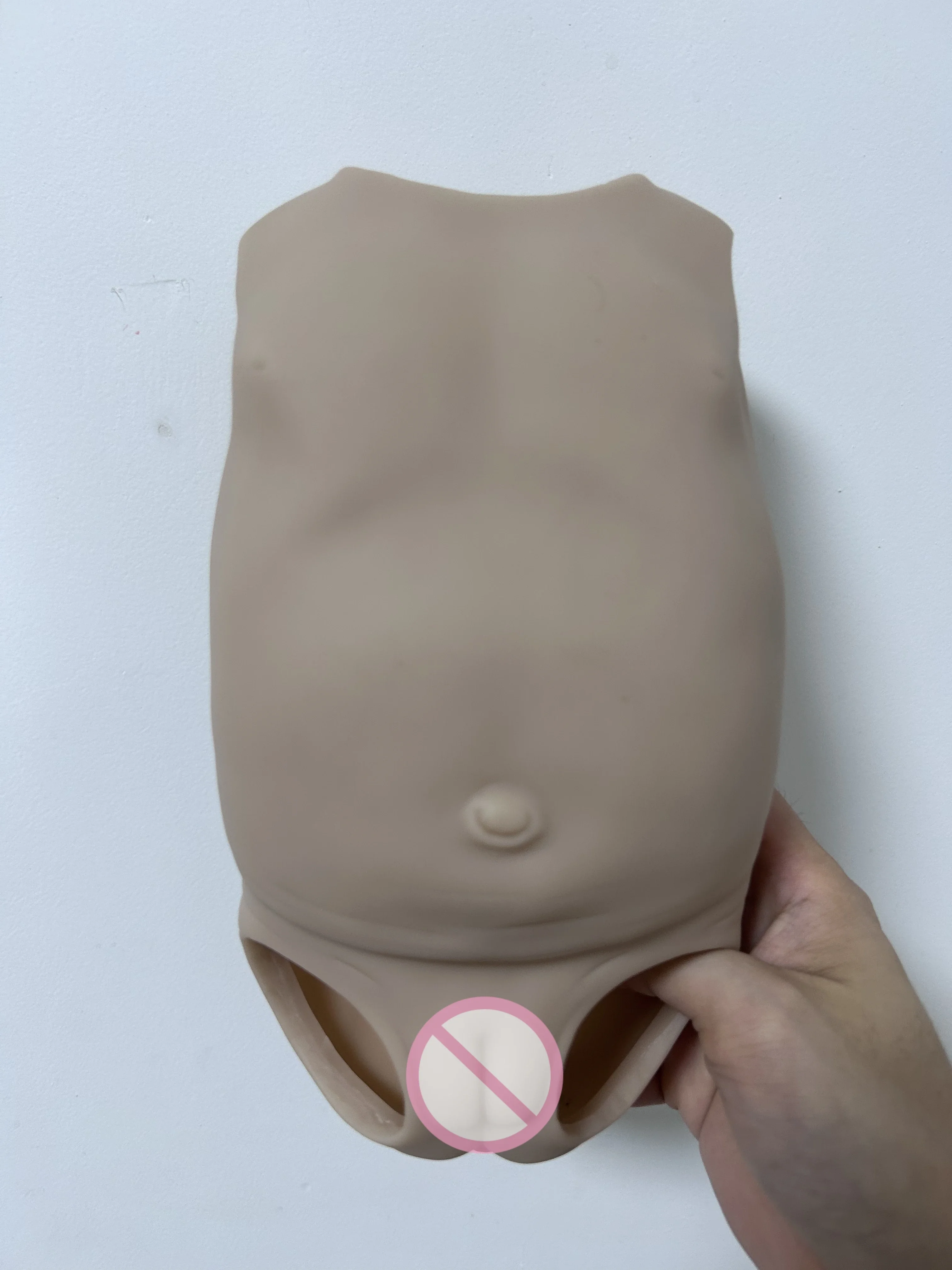 Torso feminino 2 versão corpo sem pintura/pintado para boneca reborn anjo 19 polegadas acessórios de boneca reborn