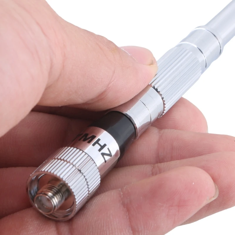 27MHz CB Radio Telescopic Antennas Telescopic 27MHz CB Handheld Radio Antennas for K5 K6 SenHaiX SHX-8800 SHX-8600