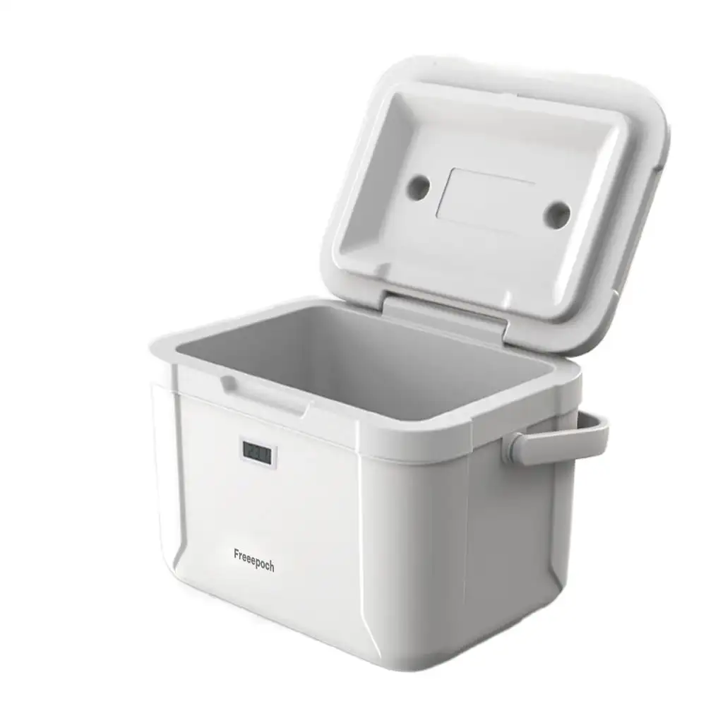 Portable refrigerator, 12V car refrigerator, 27 quart (25 liter) car refrigerator, portable freezer (-4 ° F-68 ° F)