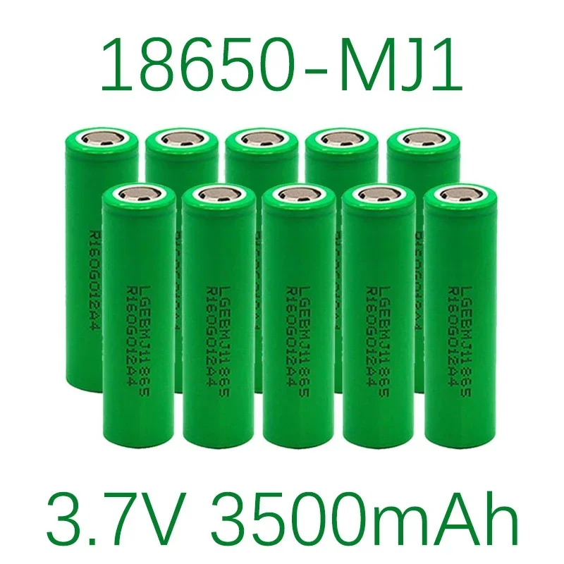 

18650 battery MJ1 3.7V 3500mAh battery for flashlights, laser pointers, and power tool battery assembly