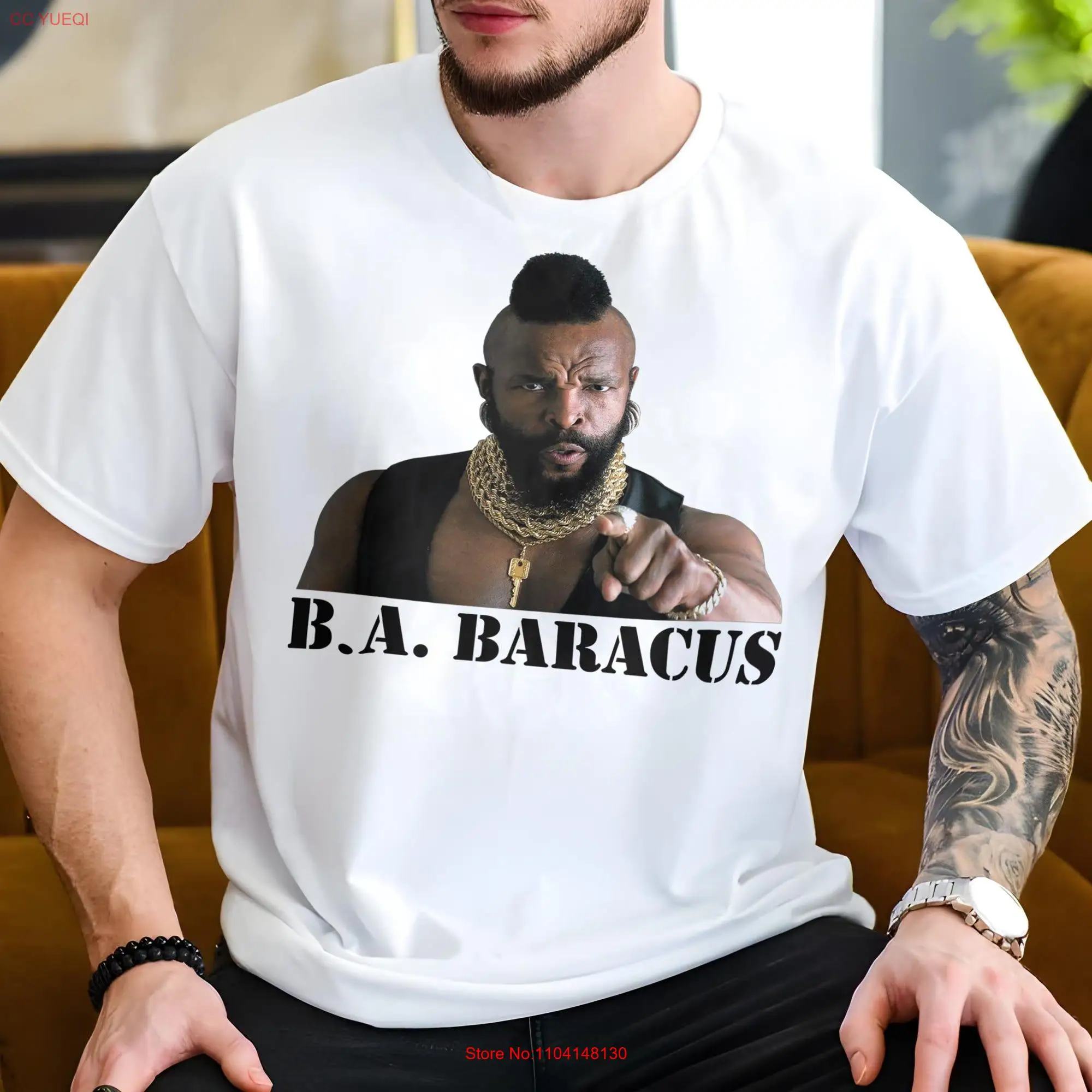 The A Team B Baracus V2 Vintage Movie Poster T Shirt 8 Colors Film Lover All Sizes S 5XL long or short sleeves