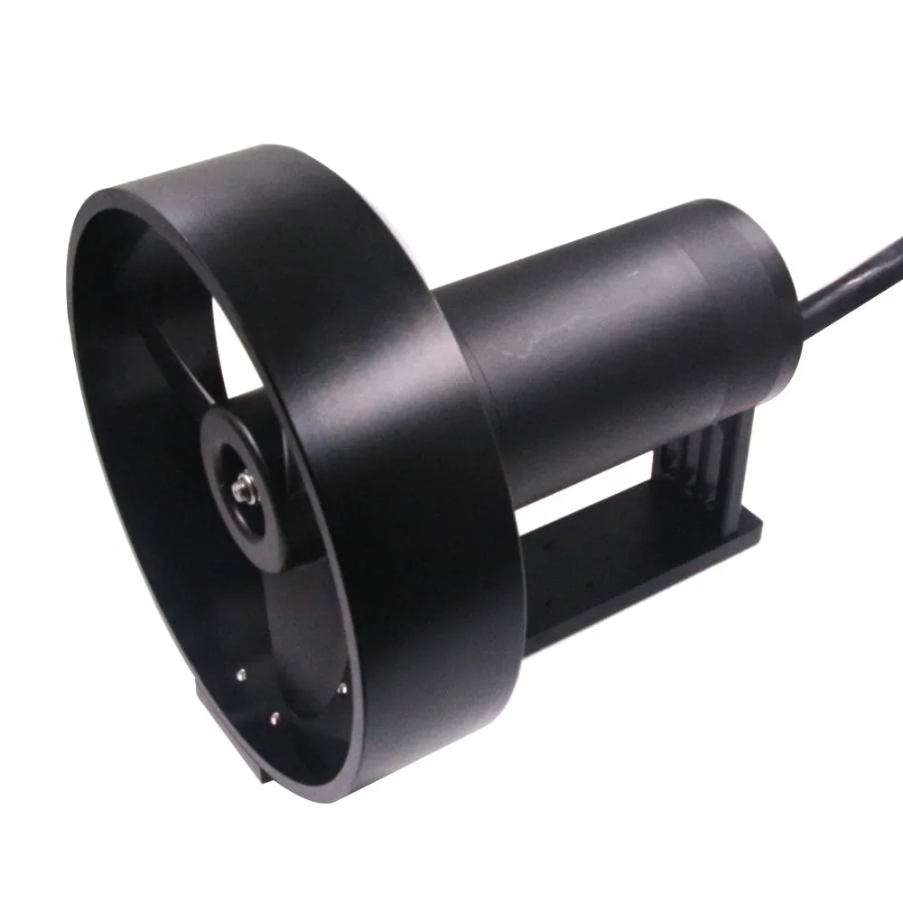 High Thrust Brushless Motor All Metal Underwater Thruster 48V/60V 100kg Thrust Motor for High Speed Board Fishing Boat