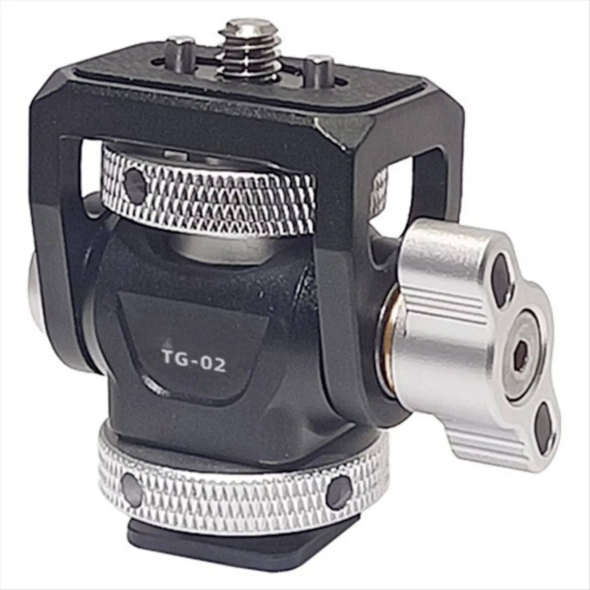 DT997 TRENDY~Aluminum Alloy Rotating Snail Gimbal Monitor Adjustable Damping Universal Gimbal Universal
