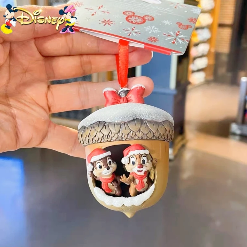 

Disney Chip 'n' Dale Christmas Decorate Lovely Cartoon Christmas Tree Pendants Gift Jewelry Souvenir Cute Pendant Gift