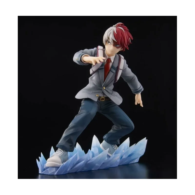 Anime Original My Hero Academia Izuku Midoriya y Shoto Todoroki modelo de figura de acción colecciones de decoración de escritorio