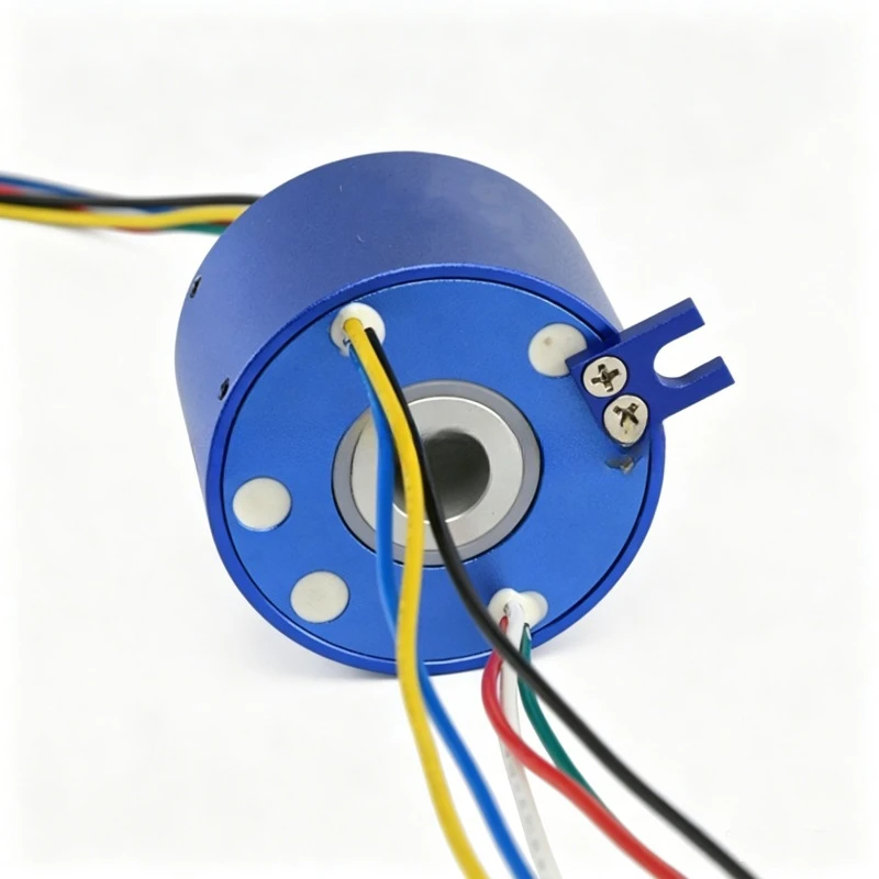 Wind power generation conductive slip ring 20mm inner diameter 42mm outer diameter 6 channels 10A current