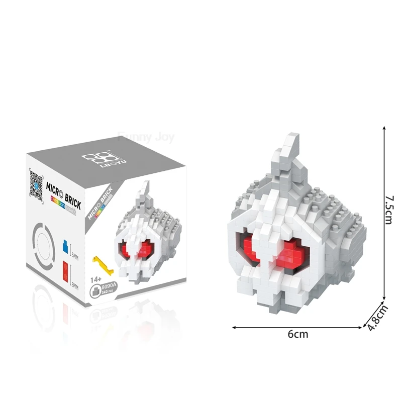 61 Stile Lustige Pokemon-Bausteine Anime Picachu Charizard Puppe Blastoise Bulbasaur Gengar Bausteine Spielzeug für Kinder