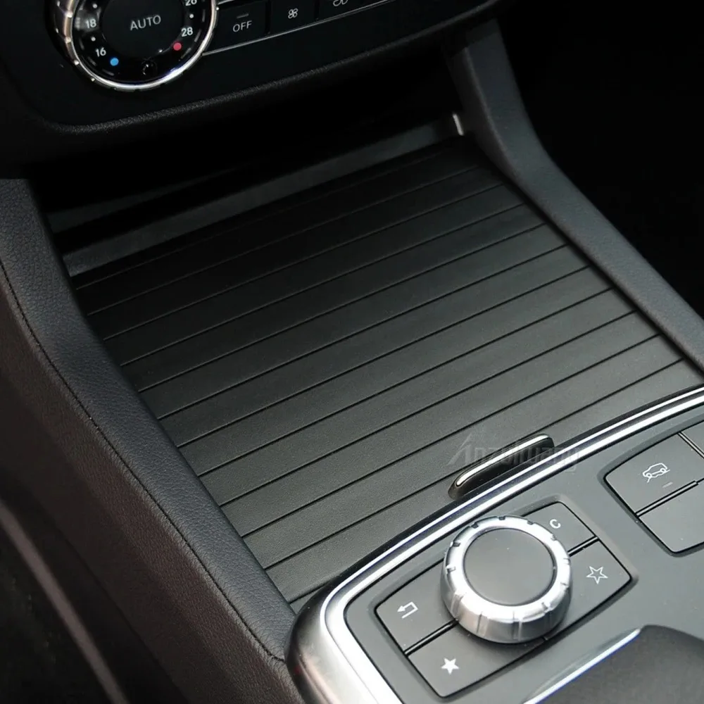 غطاء أعمى لوحدة التحكم المركزية باللون الأسود للسيارة 1666805802 مناسب لمرسيدس بنز ML GL GLS GLE W166 X166 W292 16668058029051