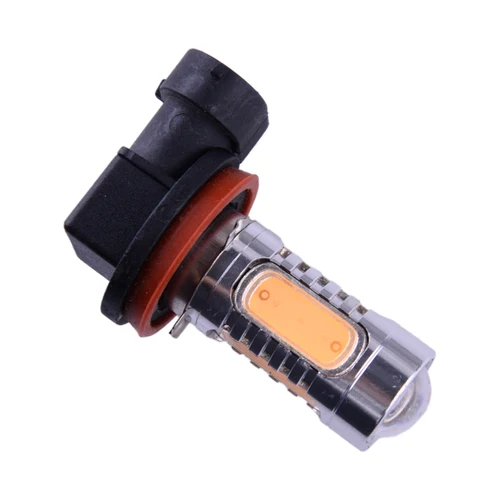 Imagen 2 del producto 2 uds Rosa brillante H11 H9 H8 coche camión LED conducción luz antiniebla lámpara DRL bombilla 12V DC