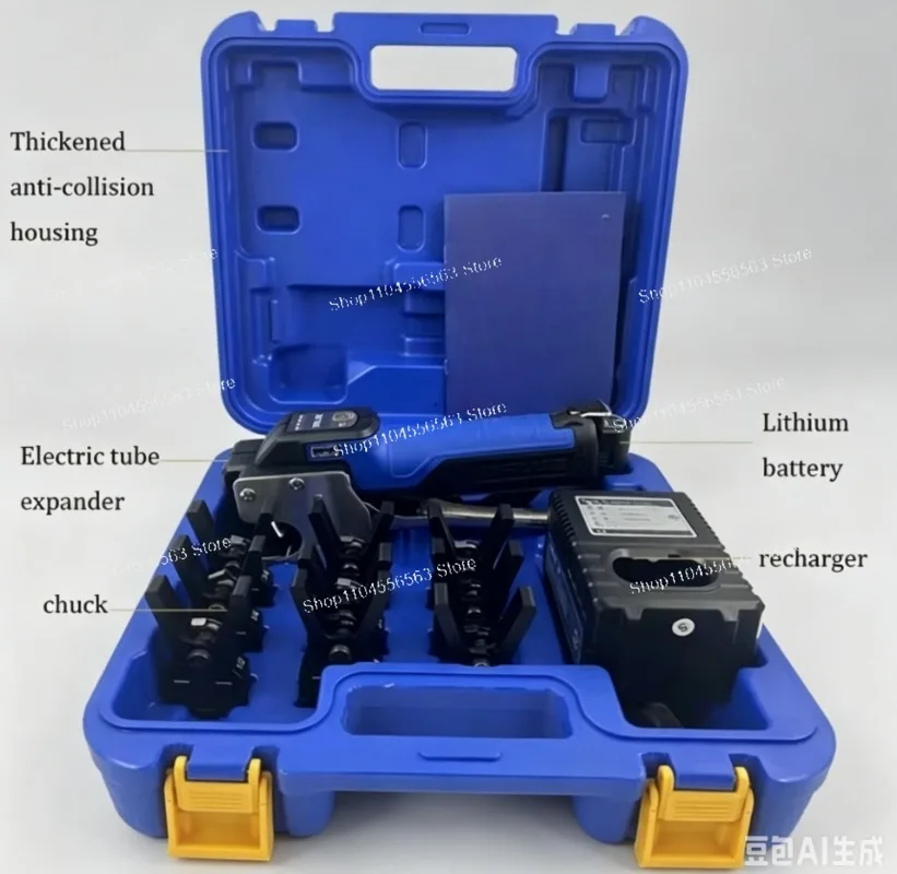 VEF-1 VEF-2 Electric Copper Tube Expander Rechargeable Auto Flaring Tool 1/4