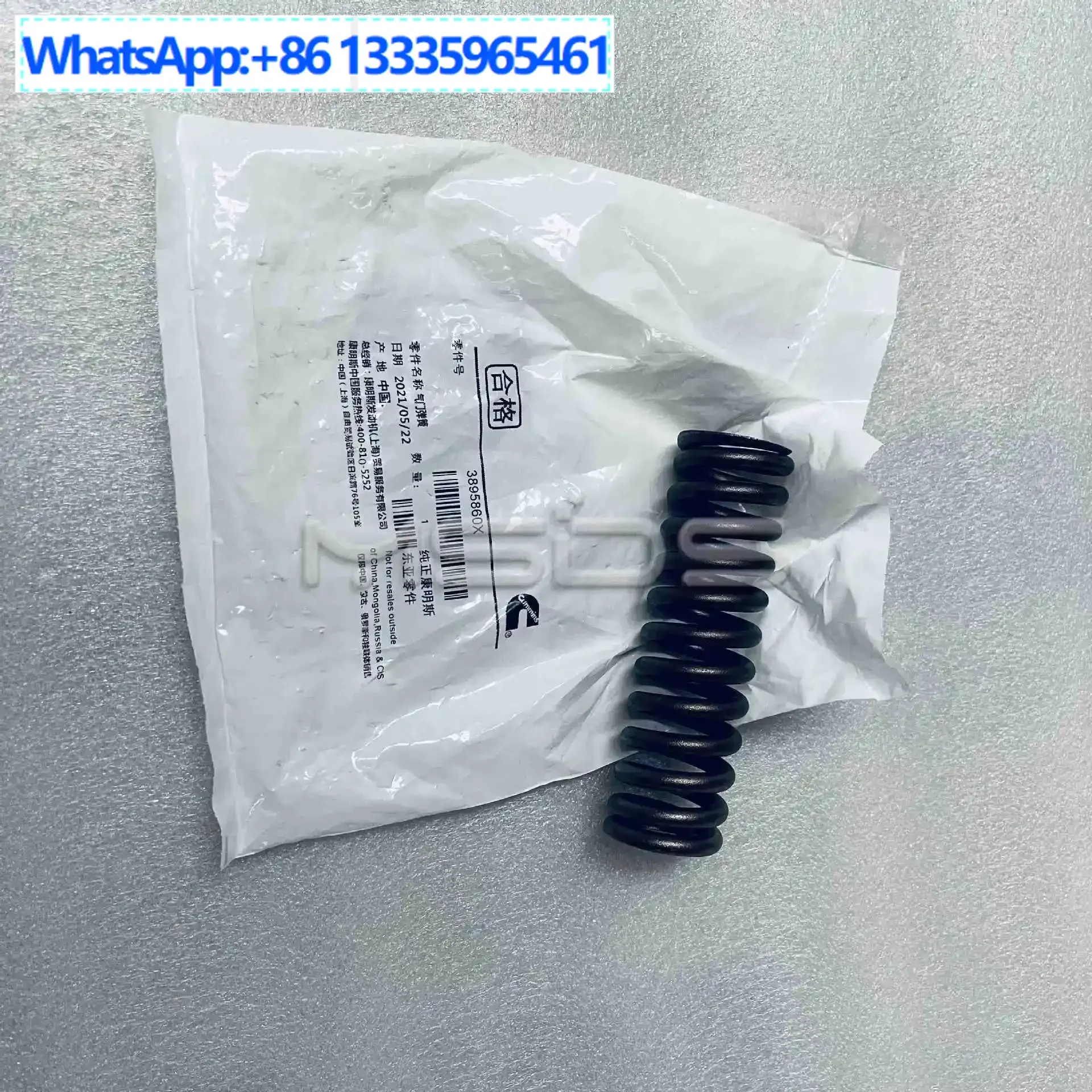 

5Pcs for Xi'an Cummins M11 QSM11 engine parts valve spring 3895860 3070174