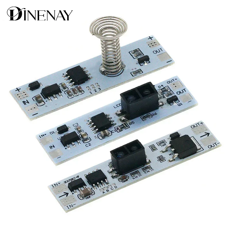 1 قطعة مسافة قصيرة مسح الاجتياح اليد الاستشعار تيار مستمر 5 فولت-24 فولت 3A اليد الاجتياح وحدة تبديل LED يعتم مصابيح التحكم المكونات النشطة