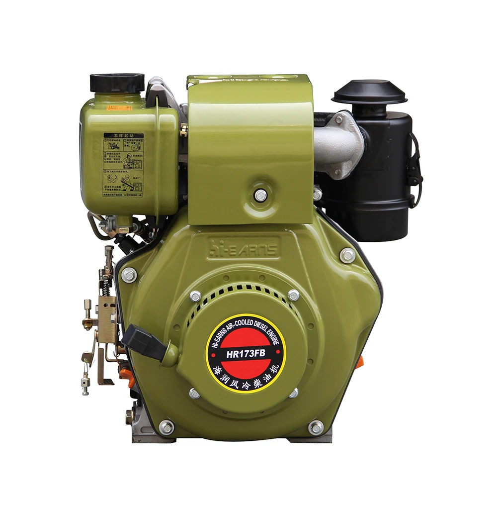 

Hi-earns Brand 173F Air-cooled 4-stroke Recoil Start Diesel Engine Single Cylinder
