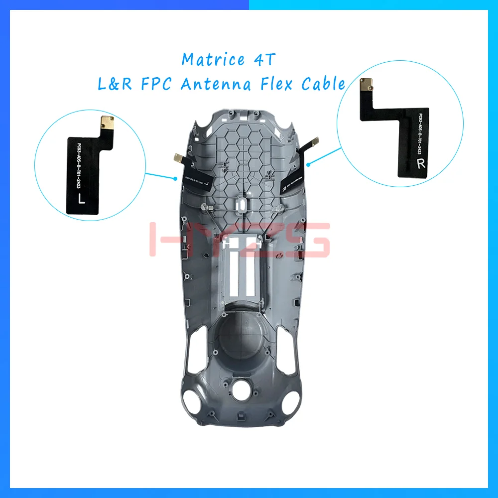 Left & Right FPC Antenna Flex Cable L/R Pair Part No.PC93‑ADS‑B‑T01‑2423 Drone Built‑In Receiver Antenna Repair Spare Parts