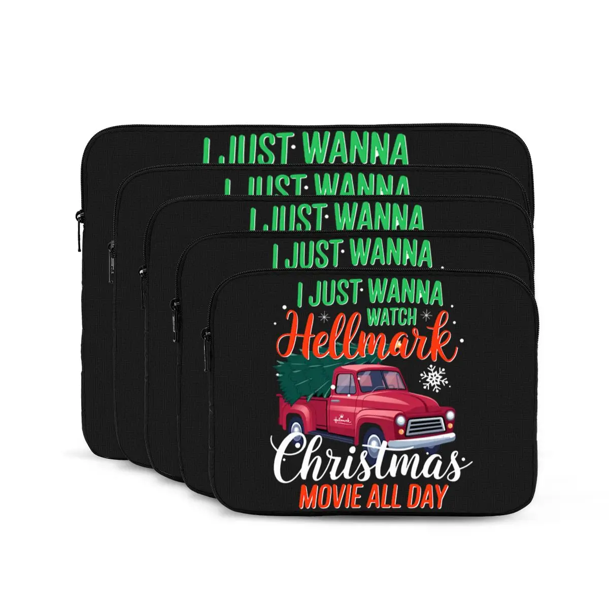 

Рождественская сумка для ноутбука Hallmark, чехол для Macbook Air Pro, противоударный чехол для планшета
