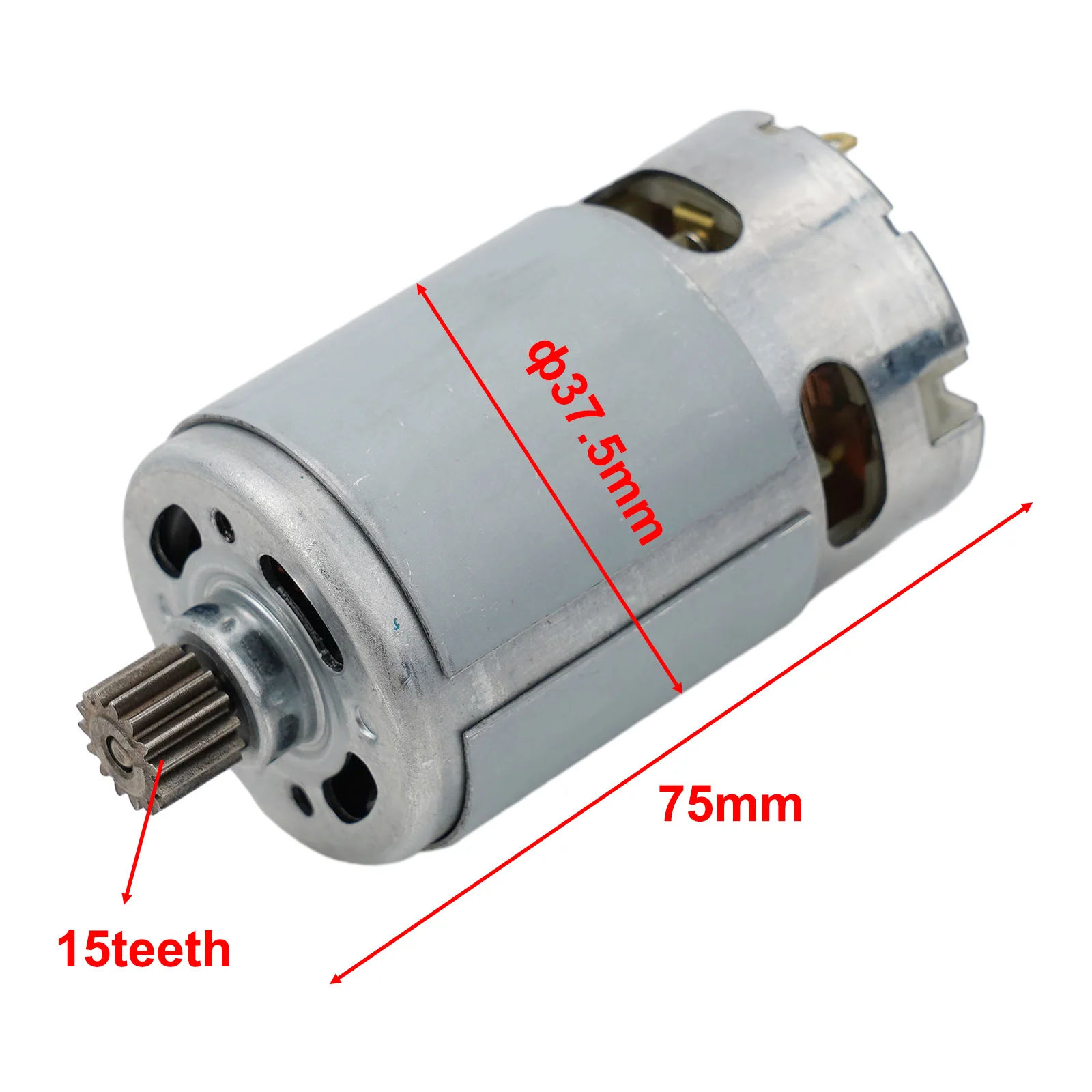 Imagem -05 - Substituição de Motor dc de 15 Dentes para 10.8v 12v para Bosch Gsr 10802-li Tsr1080-2-li Gsr1200-2-li Gsr1080-2-li Furadeira sem Fio