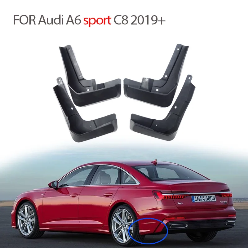 Suitable for Audi A6L Fender Audi A6L Tire Fender Fender Tile Accessories 2019+
