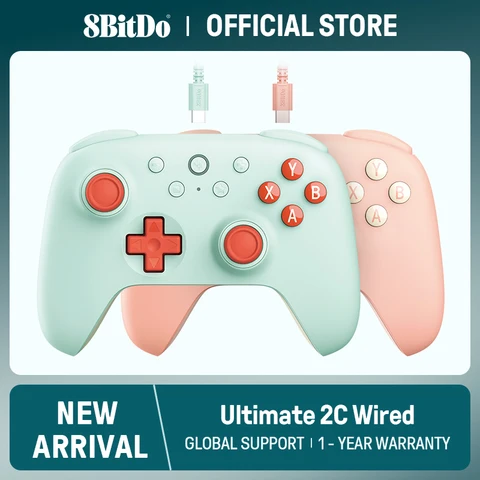 8BitDo Ultimate 2C проводной геймпад для PC и Nintendo Switch — изображение продукта