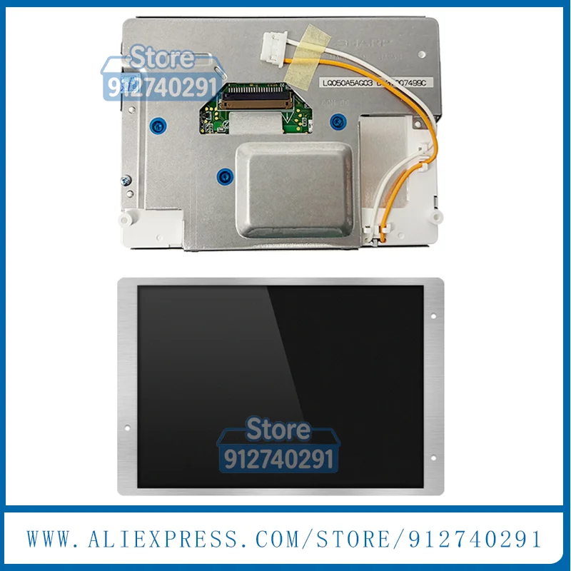 새로운 A+ LQ050A5AG03 LQ5AW136 LCD 스크린 폭스바겐 투아렉 2002-2009 VK 투아렉 SUV I (7LA/7L6) 2002-2013 계…