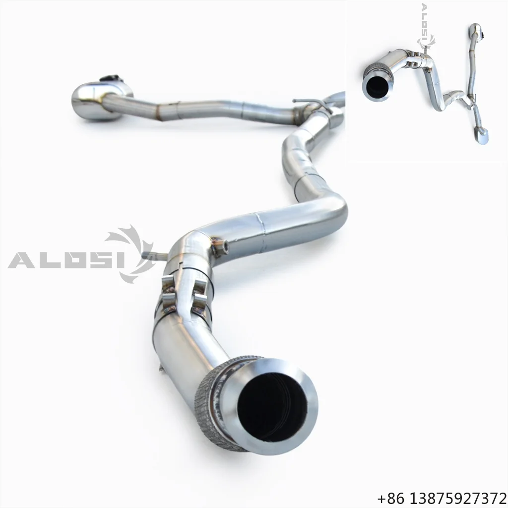 SS304 Exhaust Valve System for  C200 C250 C260 C300 W205 1.5T 2.0T 2018-2021 Direct Fit No Module Needed