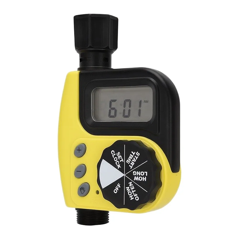 Water Saving Irrigation Timer Controller for Lawn and Patio Plants with Adjustable Duration from 1 to 120 Minutes