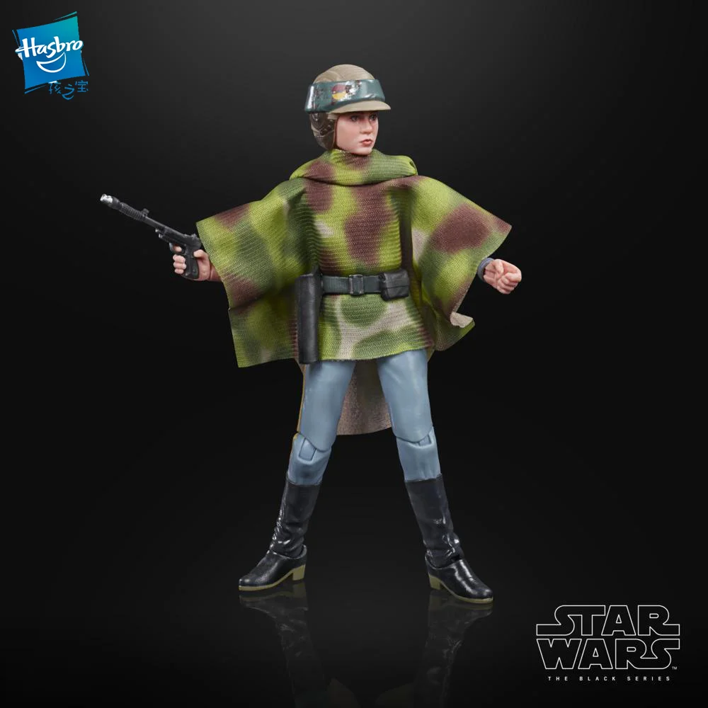 Hasbro Star Wars The Black Series Princess Leia Organa (Endor) Toy 6-Inch Scale Star Wars: Return of the Jedi Action Figure