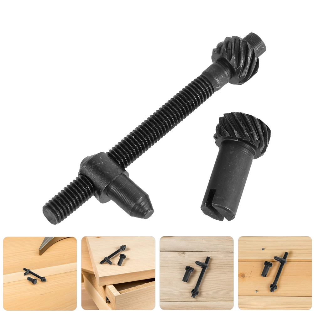

4 set Chainsaw Adjustment Screw Tensioner Metal Replacement Axle Tool Steel Bolt Kit For 4500 5200 5800 Wear Resistant Precision