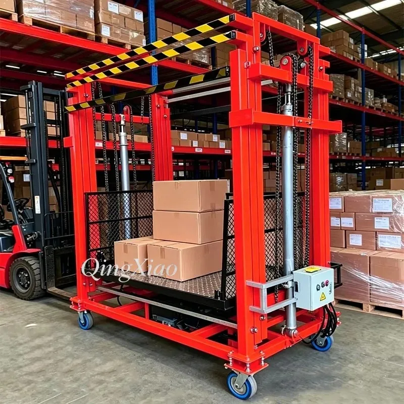 Portable Safety Foldable Hydraulic Electric Mobile Lifting Scaffold Platform Lifter Available In 2M 3M 6M 10M Heights Efficient