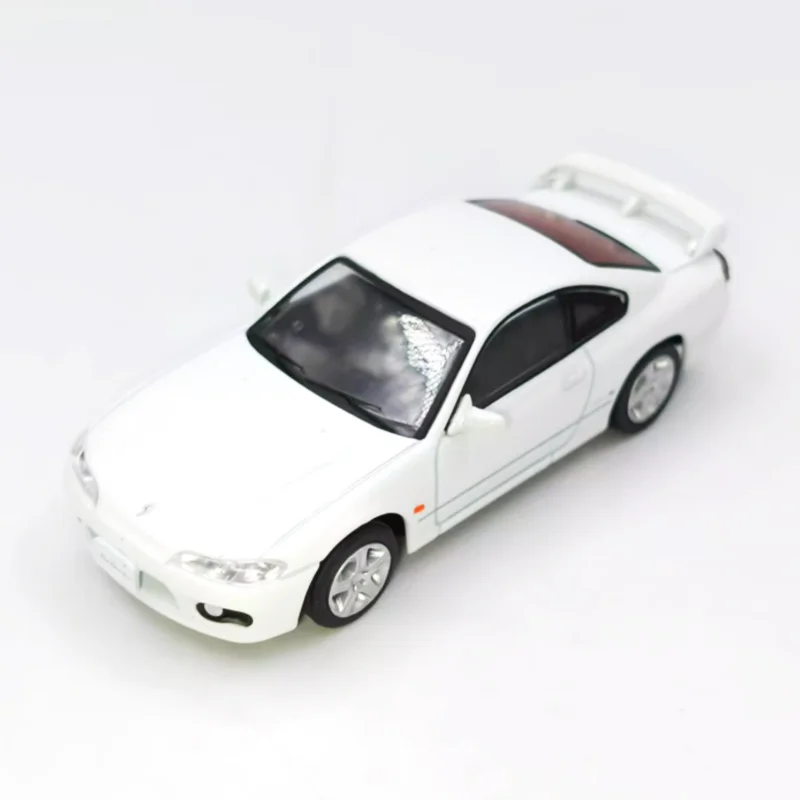 Modellino Auto Classica Silvia S15 in Lega Pressofusa Scala 1:64, Prodotto Finito, Giocattolo da Collezione, Regalo, Esposizione Statica