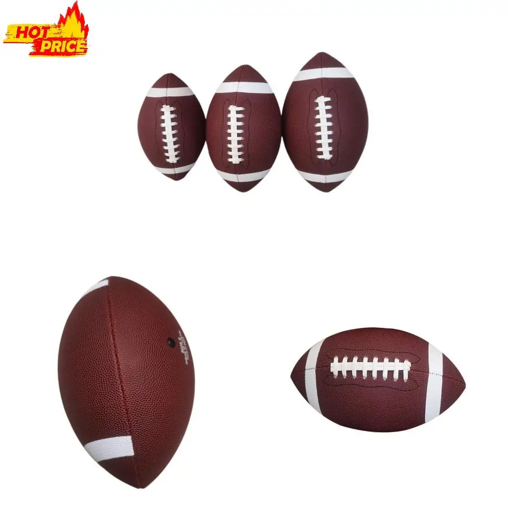 

Retro Ball Training Ball American Football Soccer Competition Ball Inflatable Footballs for Indoor and Outside