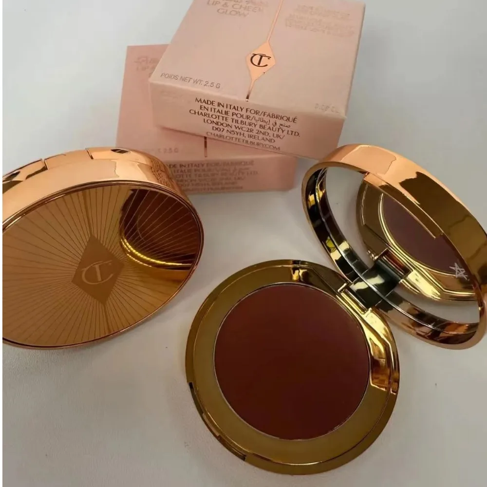 CT Single Blush & Lip Gloss 2in1 Highly Pigmented & Moisturizing For Lips And Cheeks Creates Natural Luminous Finish Makeup