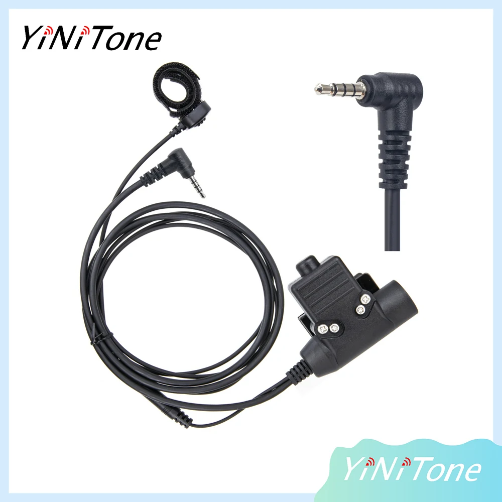 

Finger Microphone U94 PTT High Strength Adapter For walkie talkie Vertex VX-3R VX-5R radio