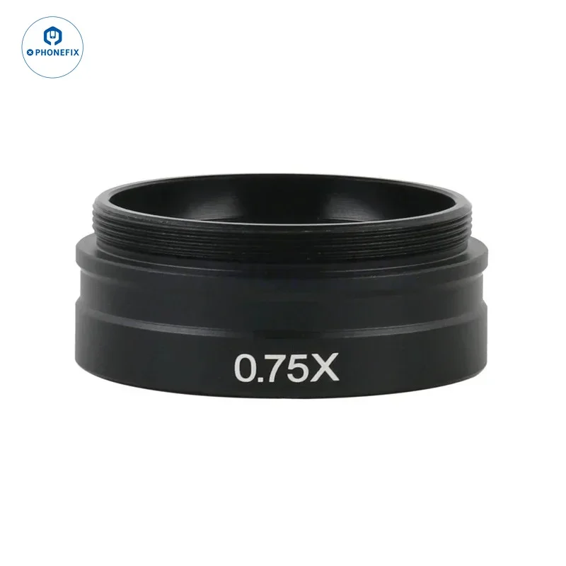0.3X 0.5X 0.7X 2.0X Auxiliary Barlow Objective Lens Thread M42mm For Industrial Zoom Stereo Binocular Trinocular Microscope