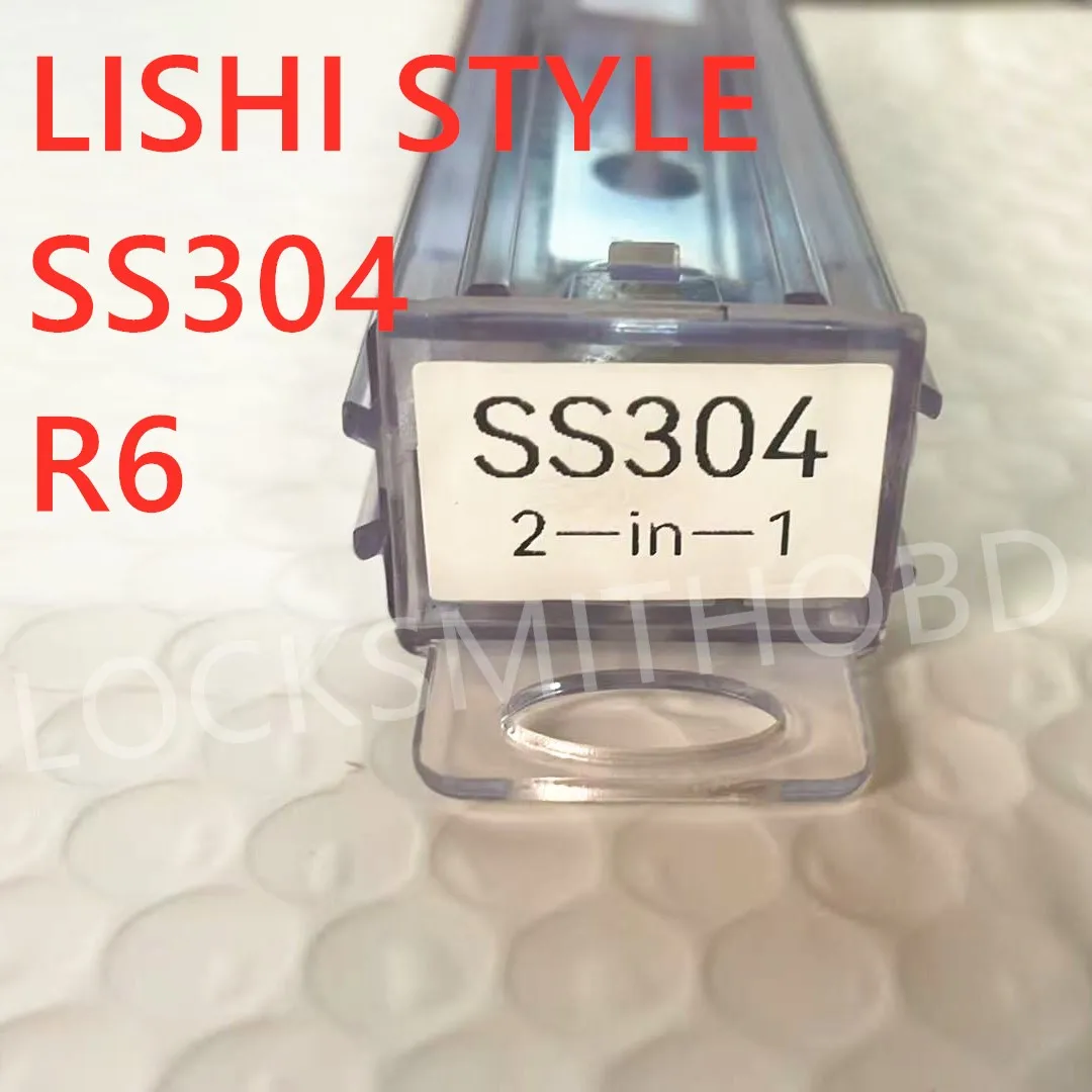 1PCS Lishi Style Iseo R6 LISHI 2-in-1 Tool High Quality Professional Locksmith Supplies Repair Tools for Door Lock