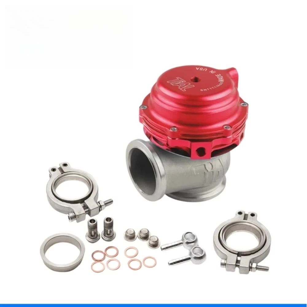 

Water Cooler 44mm External Turbine Exhaust Door, Flanged Water Cooled External Turbine Exhaust Door Kit MV-R, Red and Black Mark