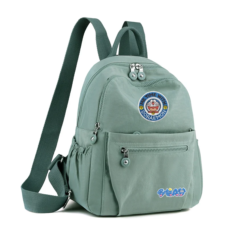 

Doraemon Lightweight Backpack Women Advanced Sense Leisure men Schoolbag Robot Cat Dingdang Cat Versatile Multi-Pocket Backpack