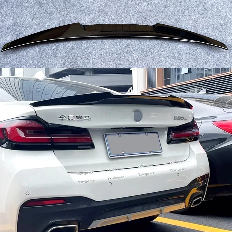 

For BMW 5 Series G30 2018 2019 2020 2021 2022 M4 Style High Quality ABS Plastic Rear Trunk Lip Spoiler Body Kit Accessories