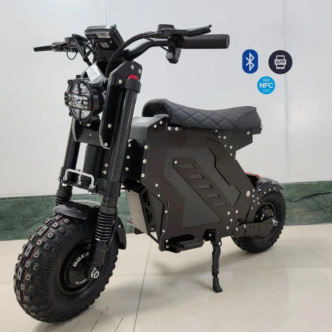 2025 Popular Modern Racing 13inch 14Inch E Scooters Speed 100KM 120KM 40ah 50ah 60V 72V 10000V Electric Scooter 2 Seat For Adult