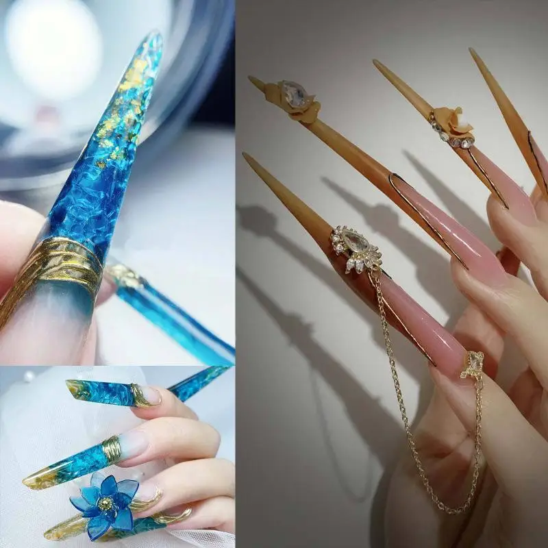 50/100Pcs Self-Adhesive UV Gel Paper Manicure Professional Nail Forms Tips For Nail Extension Building Acrylic Nails Stickers