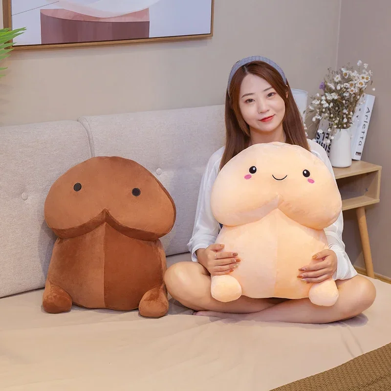 Plush Penis Body Pillow Chair Decorative Penis Cushion Cute Long Stuffed Sex Pillow Sofa Soft Sexual Cushion Home Accessories