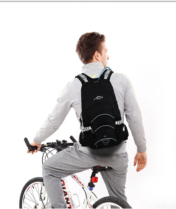 Bergsteiger-Wanderrucksack 20 Liter Herren und Damen Outdoor-Sport Laufrucksack Wasserdichter Camping-Trekking-Rucksack – Detail 7