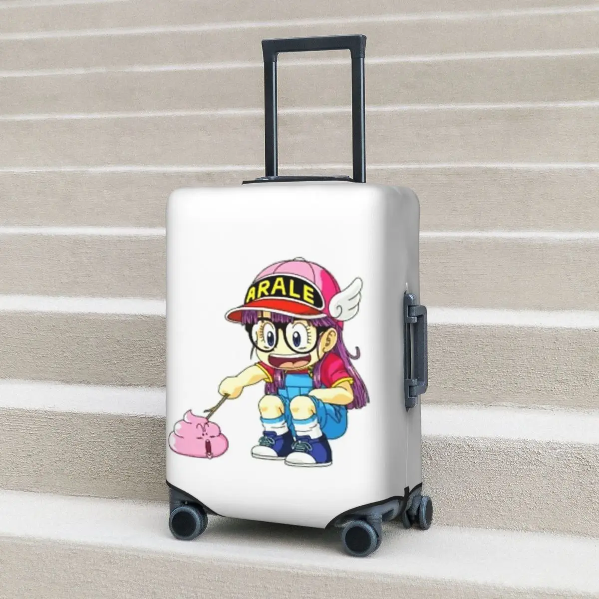 Arale Dr.Slump غطاء حقيبة حماية مرن لرحلة الأمتعة يغطي لمدة 18-32 بوصة