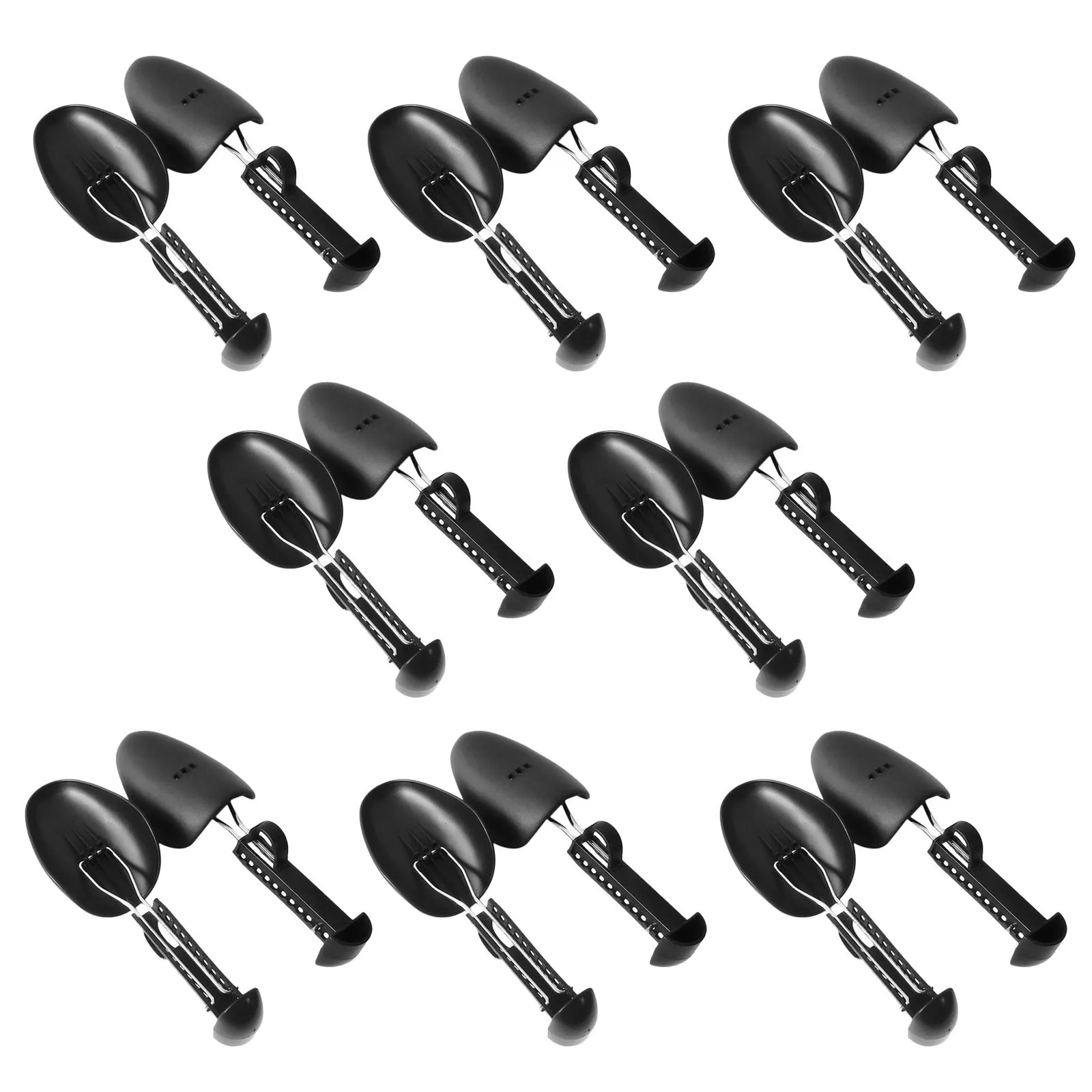 أشجار الأحذية البلاستيكية القابلة للتعديل للأحذية الرياضية ذات الكعب العالي للجنسين حامل شكل الحذاء الموسع