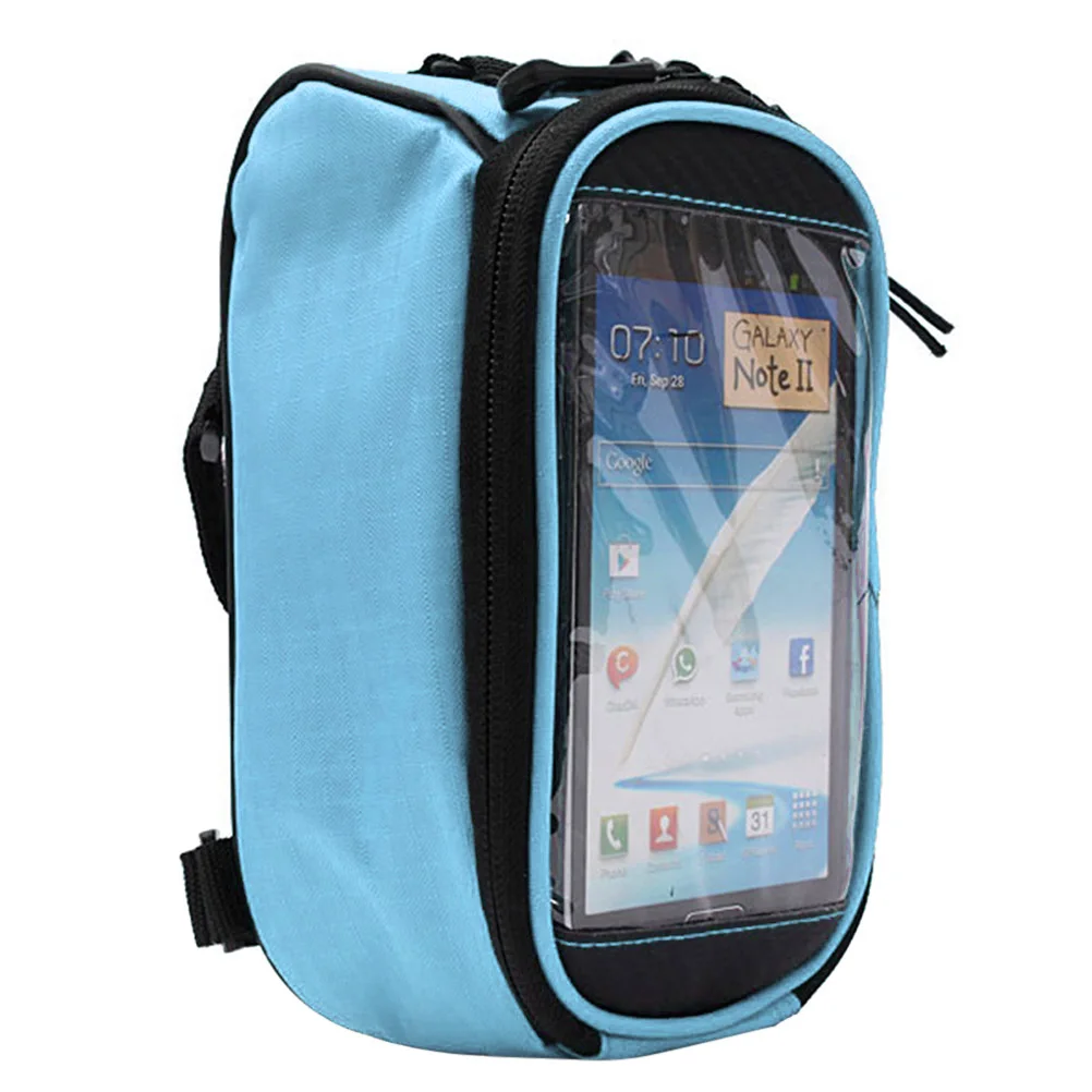

phone bag bike waterproof phone case frame bag frame phone bag bike tube bag
