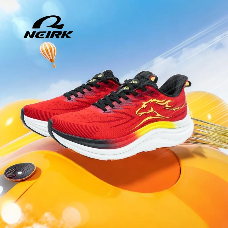

NEIRK Breathable Lightweight Running Shoes for Men & Women, Shock-Absorbing High Rebound, Casual Marathon Footwear Model 085