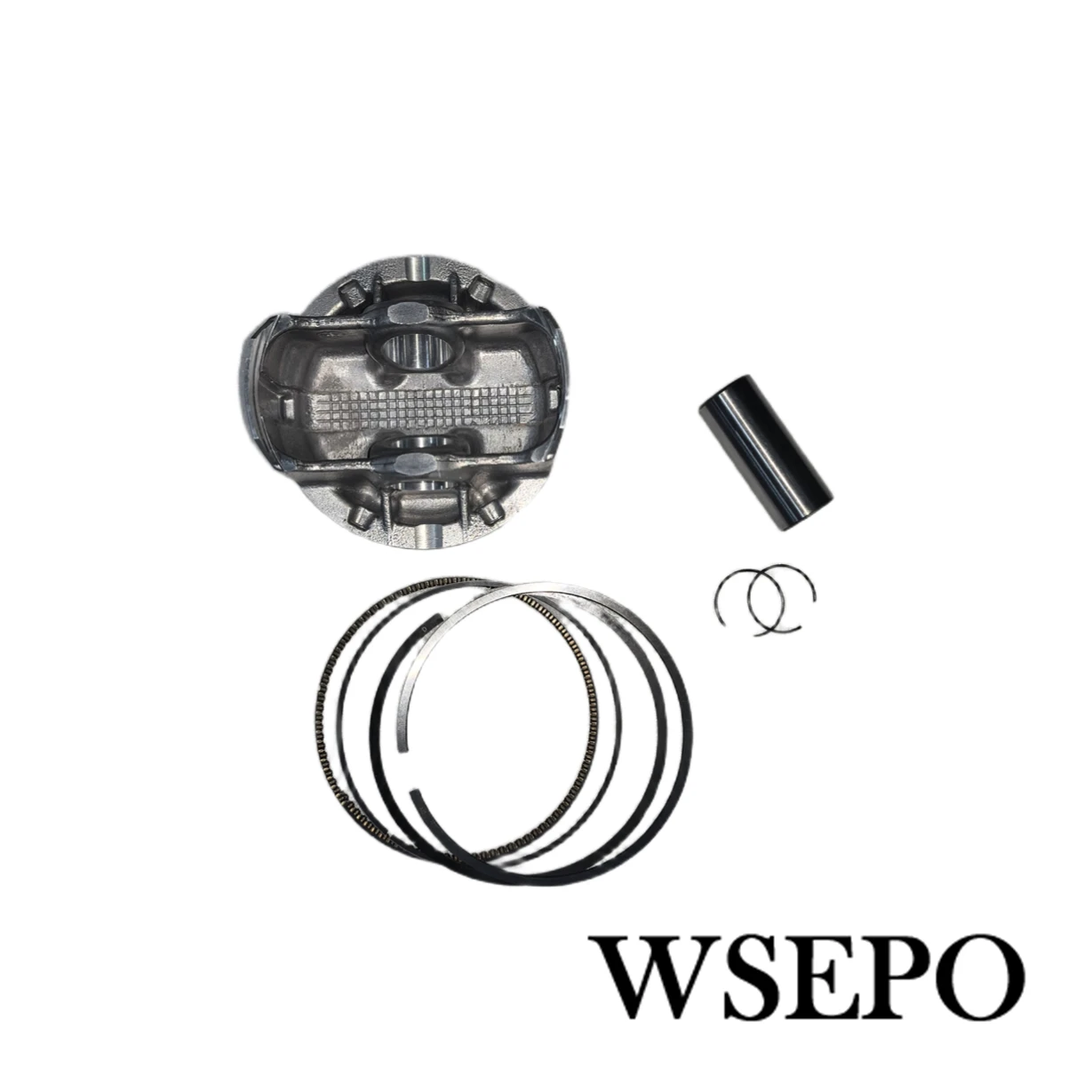 Flat Top 92MM Piston Kit With Rings and Pin(Type A) Fits For 192F 440CC Gas Engine 8KW Generator Set